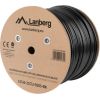 Lanberg LCU6-21CU-0305-BK networking cable Black 305 m Cat6 U/UTP (UTP)