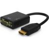 Savio CL-23 video cable adapter VGA (D-Sub) HDMI Type A (Standard) Black