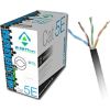 A-LAN KIU5OUTS305 networking cable 305 m Cat5e U/UTP (UTP) Black