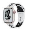 Apple Watch Series Nike 7 GPS 45mm + Cellular Alu Starlight Sport Platin/Black
