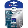 Verbatim Pro MicroSDHC 64 GB Class 10 UHS-I/U3  (47022)