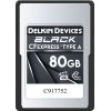 Delkin memory card CFexpress 80GB Black Type A