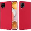 Mocco Liquid Silicone Soft Back Case Aizmugurējais Silikona Apvalks Priekš Samsung Galaxy A42 5G Sarkans