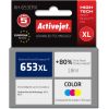 Activejet AH-653CRX Ink for HP printers; Replacement HP 653XL 3YM74AE; Premium; 320 pages; colour