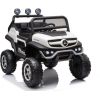 Bērnu vienvietīgs elektromobilis  Mercedes Unimog S, balts