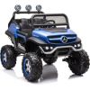 Bērnu vienvietīgs elektromobilis Mercedes Unimog S, lakots - zils