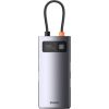 Hub 4in1 Baseus Metal Gleam Series, USB-C to 4x USB 3.0