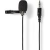 Nedis Clip-on Microphone with 3.5mm Connection 1.8m