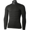 Mico Man Long Sleeves Mock Neck Shirt Extra Dry / Melna / XL / XXL