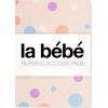 La Bebe™ Nursing La Bebe™ Set 100x140//105x150/40x60  Art.111518 Dots  Gultas veļas komplekts 3 -daļīgs 100x140 cm