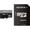 ADATA Premier UHS-I 32 GB, MicroSDHC, Flash memory class 10, Adapter