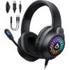 Aukey Gaming Headset GH-X1	 Wired, Over-ear, Microphone, 3.5 mm, Noice canceling, Black