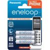 Panasonic rechargeable batteries  ENELOOP BK-4MCCE/3DE, 750 mAh, 2100 (3xAAA)