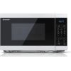 Sharp YC-MG02E-W microwave Countertop 20 L 800 W Blue, White
