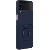 Samsung Galaxy Flip4 Silicone Cover with Ring Navy Чехлы - оригинальные