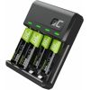 Bateriju lādētājs Green Cell VitalCharger and NiMH Batteries 2x AA 2000mAh 2x AAA 800mAh