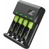 Bateriju lādētājs Green Cell VitalCharger and 4x AA Ni-MH 800mAh Batteries