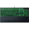 Razer Gaming Keyboard Ornata V3 X RGB LED light, US, Wired, Black, Silent Membrane, Numeric keypad