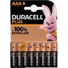 Duracell Plus MN2400 AAA, Alkaline, 8 pc(s)