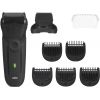 Braun Series 3 300BT Rotation shaver Trimmer Black, Green