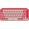 Klaviatūra Logitech POP Keys Heartbreaker Rose Клавиатуры