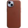 Apple iPhone 14 Leather Case with MagSafe Umber