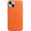 Apple iPhone 14 Leather Case with MagSafe Orange