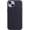 Apple iPhone 14 Leather Case with MagSafe Midnight