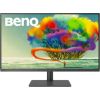 BenQ DesignVue PD3205U - PD Series - LED monitor - 32" - 3840 x 2160 4K @ 60 Hz - IPS - 250 cd / m² - 1000:1 - HDR10 - 5 ms - HDMI, DisplayPort, USB-C - speakers / 9H.LKGLA.TBE