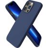 Mocco Ultra Slim Soft Matte 0.3 mm Матовый Силиконовый чехол для Apple iPhone 14 Pro Темно-синий