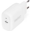 Digitus USB-C Wall Charger DA-10196 White, 20 W