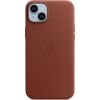 Apple iPhone 14 Plus Leather Case with MagSafe Umber