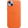 Apple iPhone 14 Plus Leather Case with MagSafe Orange