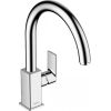 Hansgrohe Vernis Shape M35 210 virtuves maisītājs, ar grozāmu snīpi, hroms