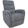 Recliner armchair BARCLAY recliner, grey