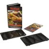 TEFAL XA800812 Turn over plates for SW852 Sandwich maker, Black