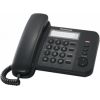 Panasonic Corded KX-TS520FXB Black, 518 g, 19.6 x 9.5 x19 mm