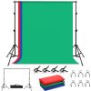 Puluz Photo studio background support 2x2m + Backdrops 3 pcs PKT5204