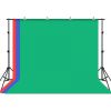 Puluz Photo studio background support 2x3m + Backdrops 3 pcs PKT5205