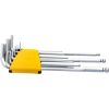 Hex Key Sets 1.5-10mm Deli Tools EDL3080 (silver)