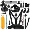 Puluz 20 in 1 Accessories Ultimate Combo Kits for sports cameras PKT18