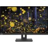 Lenovo ThinkVision E27q-20 27 ", IPS, QHD, 16:9, 4 ms, 350 cd/m², Raven Black, 75 Hz, DisplayPorts quantity 1, 2560x1440, HDMI ports quantity 1