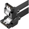 UGREEN US217 SATA Angle Data Cable 0.5m (Black)