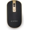 MOUSE USB OPTICAL WRL BLACK/GOLD MUSW-4B-06-BG GEMBIRD