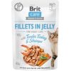 BRIT Care Fillets in Jelly - turkey and shrimp jelly - wet cat food - 85 g