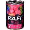 Dolina Noteci Rafi Junior Pate with veal, cranberry, and blueberry - Wet dog food 400 g