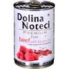 Dolina Noteci Premium Pure rich in beef with brown rice - wet dog food - 400g