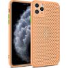 Fusion Breathe Case Silikona Aizsargapvalks Priekš Apple iPhone 12 / 12 Pro Oranžs