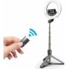 Mocco 4in1 Selfie Stick with 3-Tone LED Lamp / Tripod Stand / Bluetooth Remote Control