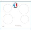 Ceramic hob Schlosser SCH4HLTW white